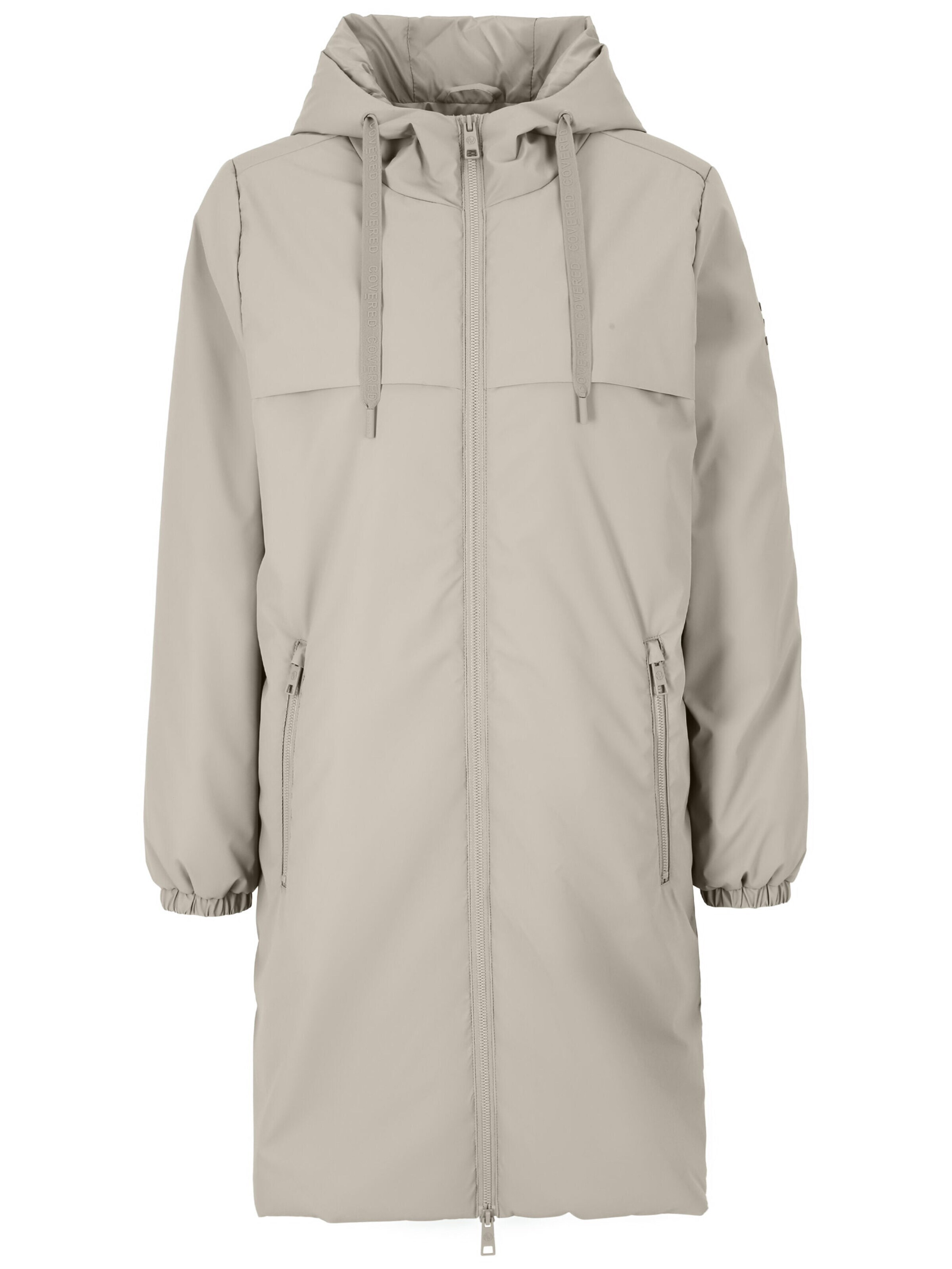 Parka mi-saison 'PEARL 2' Covered en gris : devant