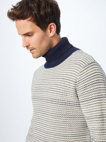 Casual Friday Sweater 'Karl' in Beige