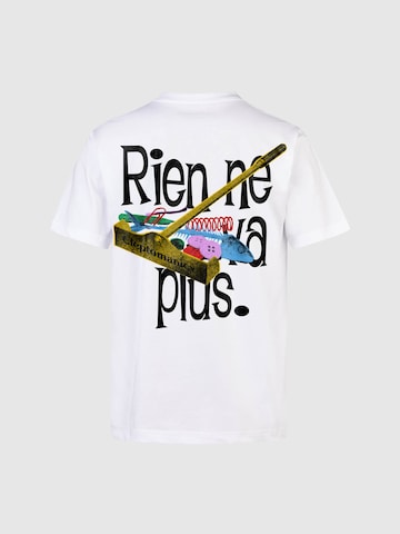 Cleptomanicx Shirt 'Rien' in White