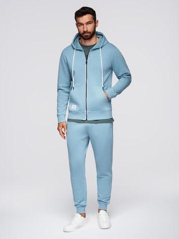 Survêtement Ombre en bleu : devant