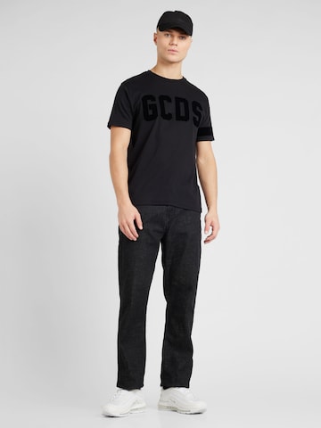 GCDS Μπλουζάκι σε μαύρο