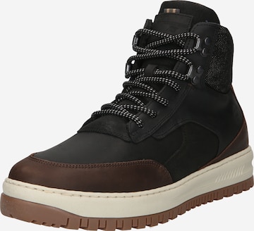 BULLBOXER High-Top Sneakers in Black: front