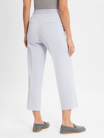 Cambio Regular Bandplooibroek ' Cameron ' in Blauw