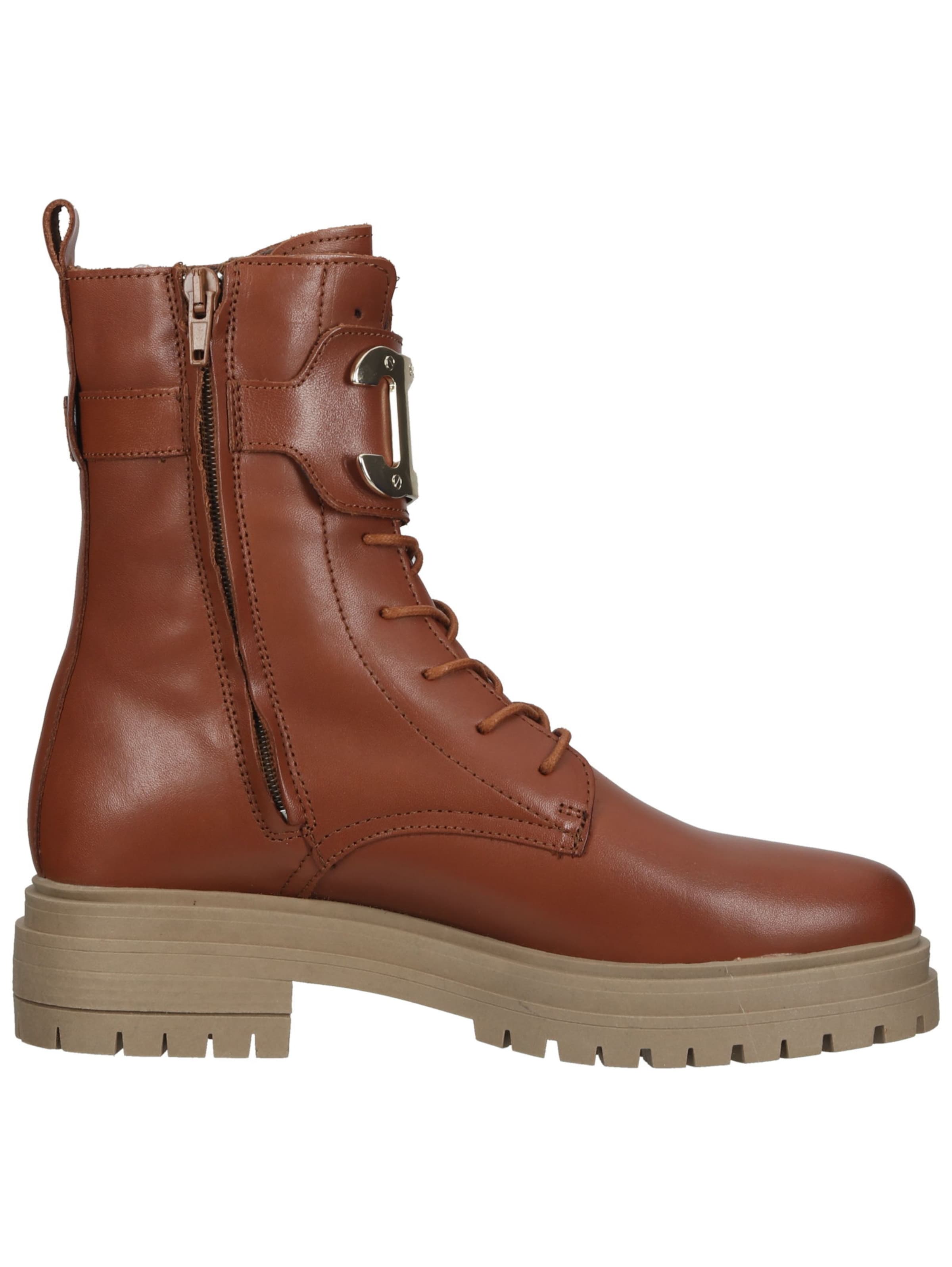 Bottines à lacets SCAPA en marron