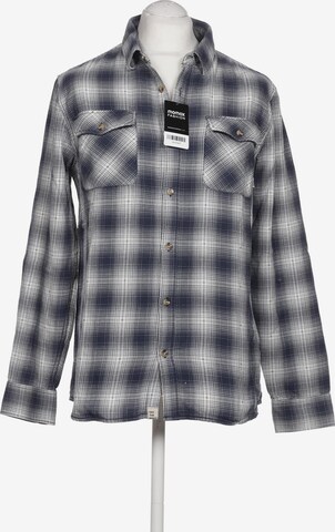 VANS Button Up Shirt in L in Blue: front