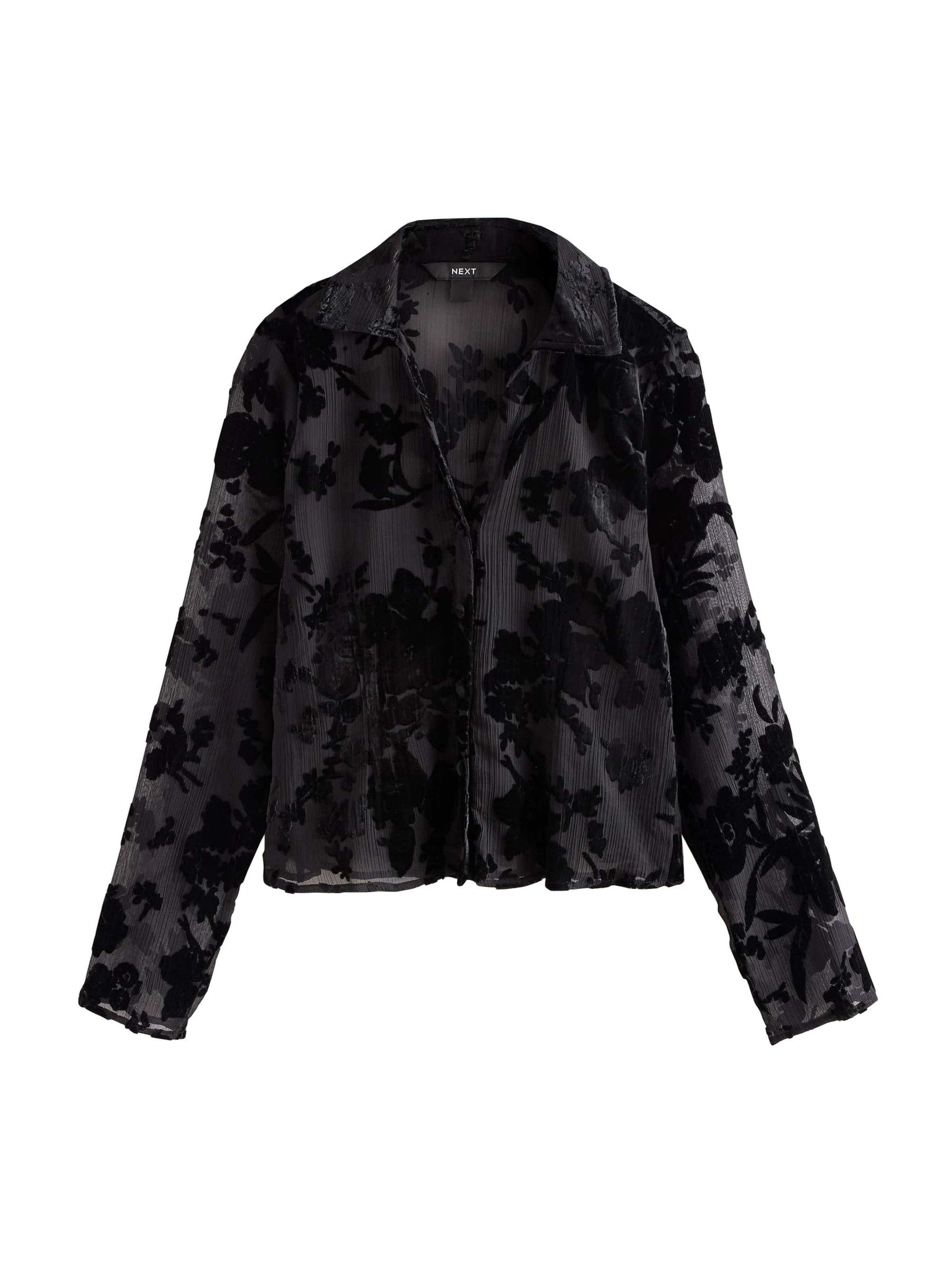 Next - Blusa en negro: frente