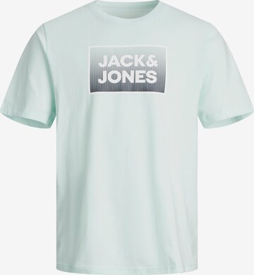 JACK & JONES T-shirt 'STEEL' i blå: framsida