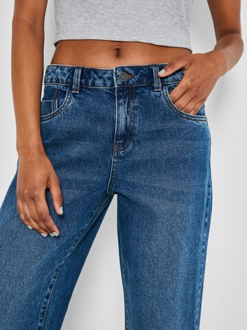 Noisy may Wide Leg Jeans 'Amanda' in Blau