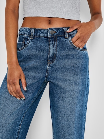 Noisy may Wide Leg Jeans 'Amanda' in Blau