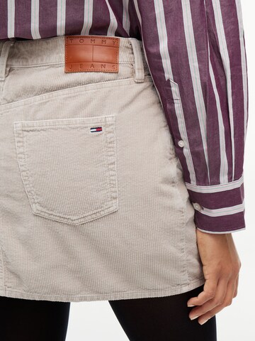 Tommy Jeans Rock in Grau