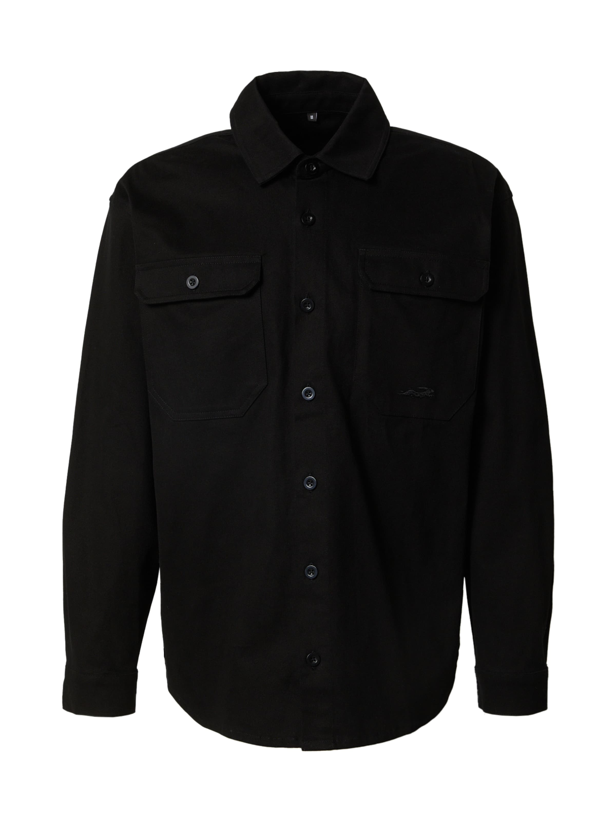 Coupe regular Chemise 'Bendix' Pacemaker en noir : devant