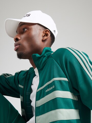 ADIDAS ORIGINALS Zip-Up Hoodie 'The First' in Green