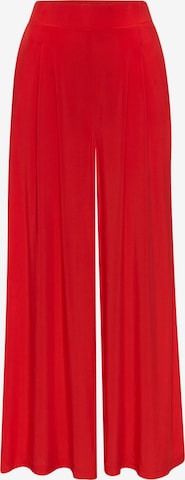 Wide Leg Pantalon à pince BUFFALO en rouge : devant