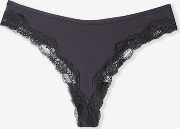 String 'Pure Soft Lace' di ETAM in nero: frontale