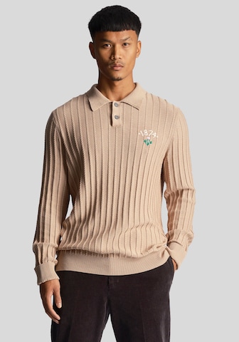 Lyle & Scott Pullover in Beige: predná strana