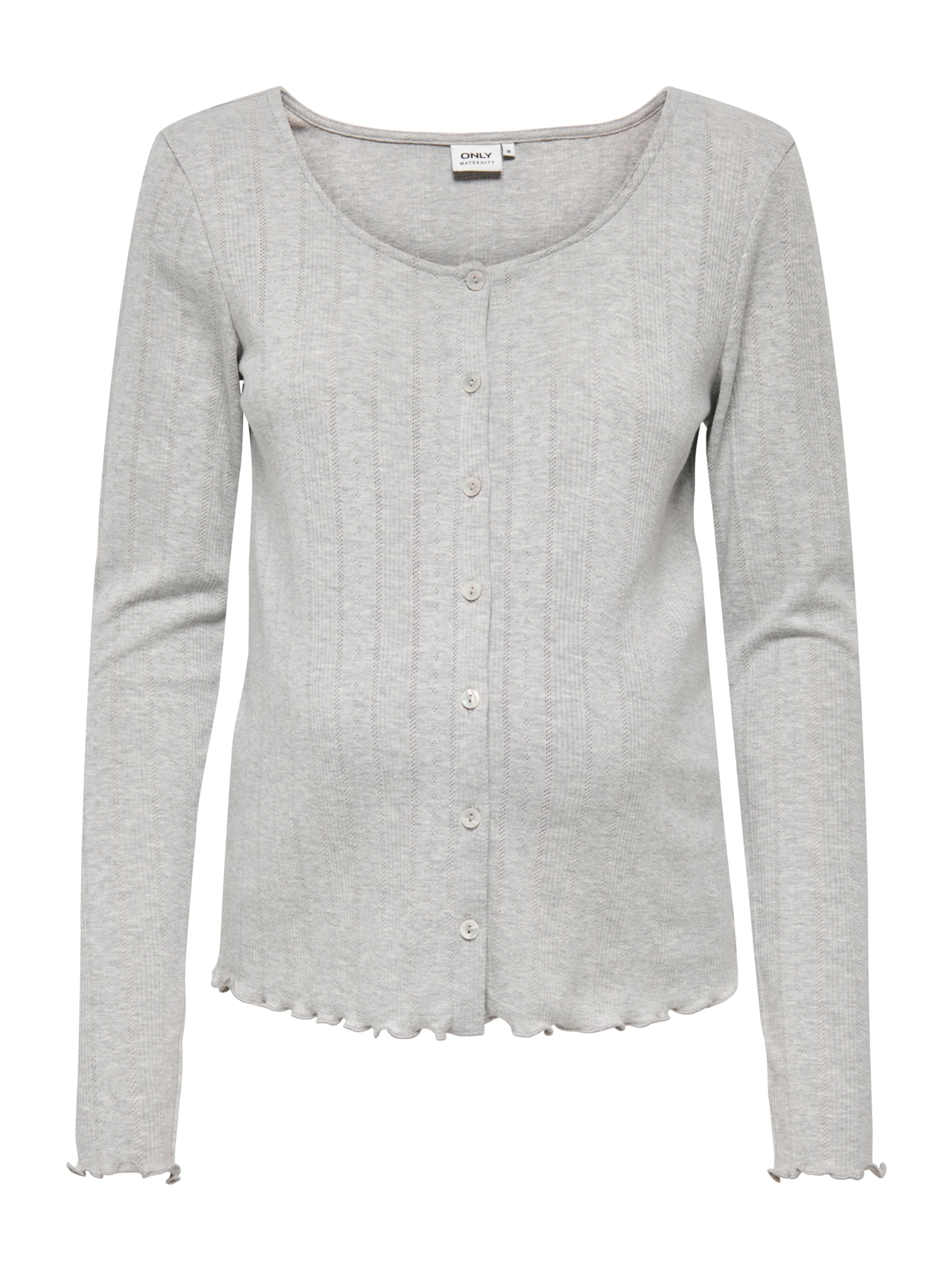 Only Maternity Knit Cardigan in Grey