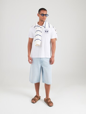 Maglietta di La Martina in bianco