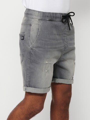 KOROSHI Regular Jeans in Grau