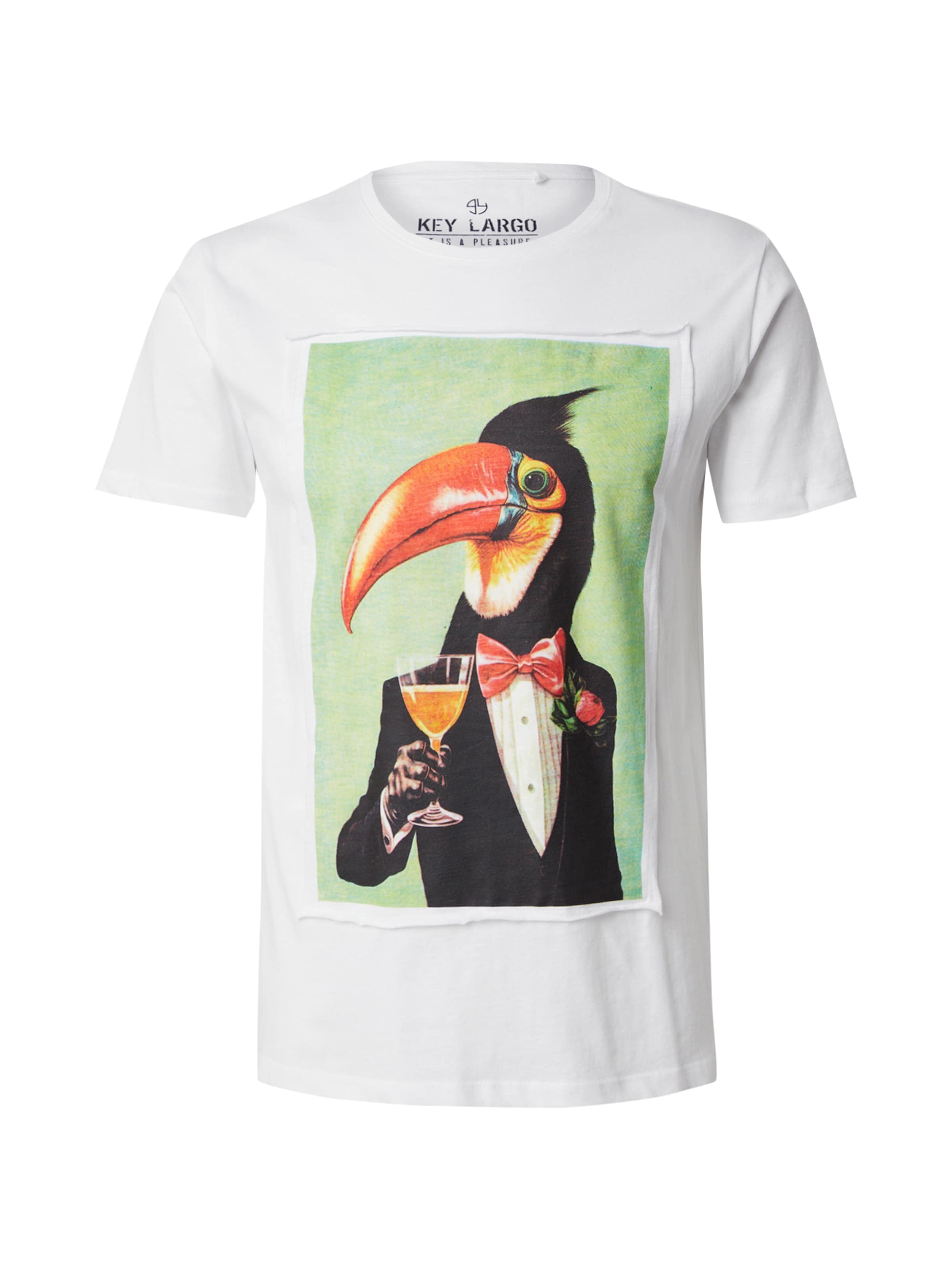 Key Largo Särk 'HORNBILL', värv valge: eest vaates