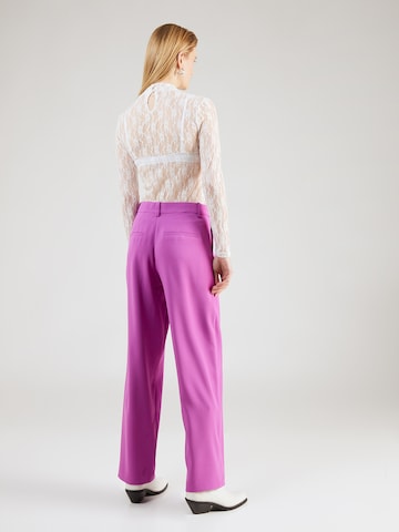 Regular Pantalon à pince 'MARNAL' VILA en violet