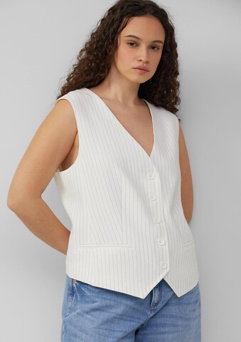 Gilet QS en blanc