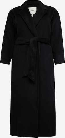 Manteau mi-saison 'CLARA' Object Curve en noir : devant