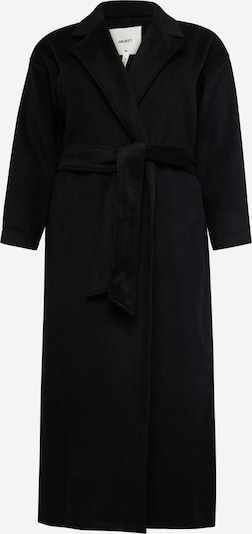 Palton de primăvară-toamnă 'CLARA' Object Curve pe negru, Vizualizare produs