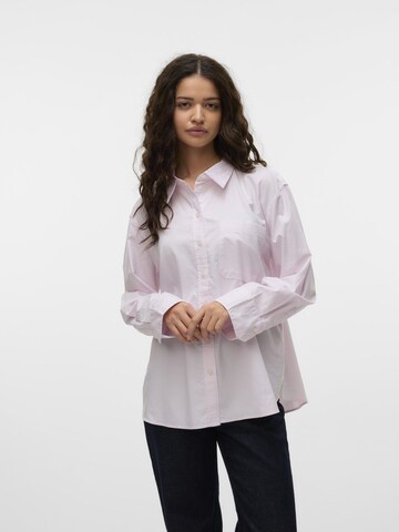 VERO MODA Blouse 'VMIda' in Roze: voorkant