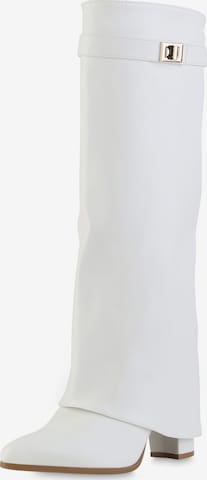 Van Hill Stiefel 'Cassia' in Weiß: Vorderseite