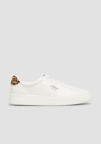 s.Oliver Platform trainers in White