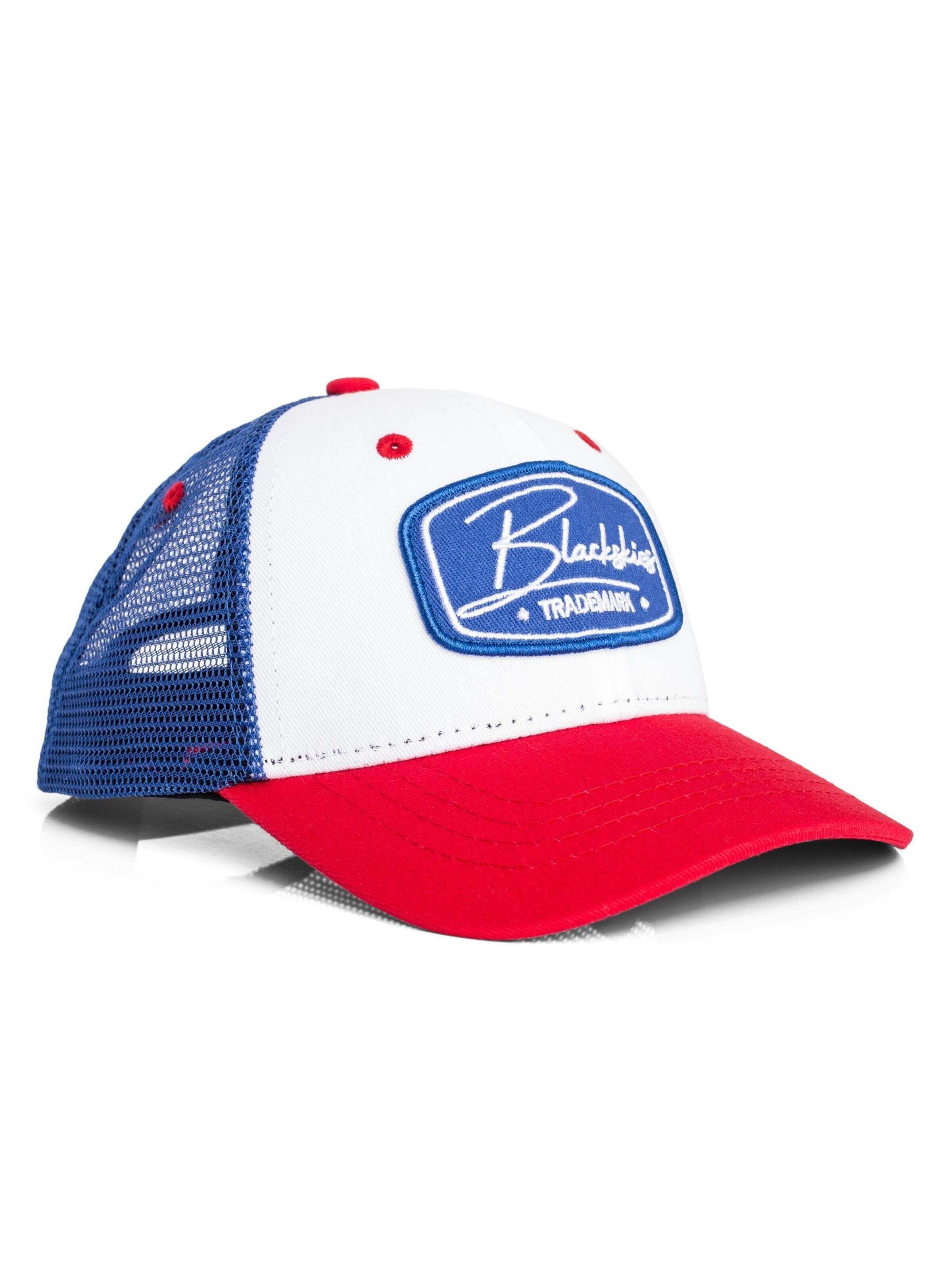 Blackskies Cap 'Race Baseball Cap Kids White-Blue-Red' in White