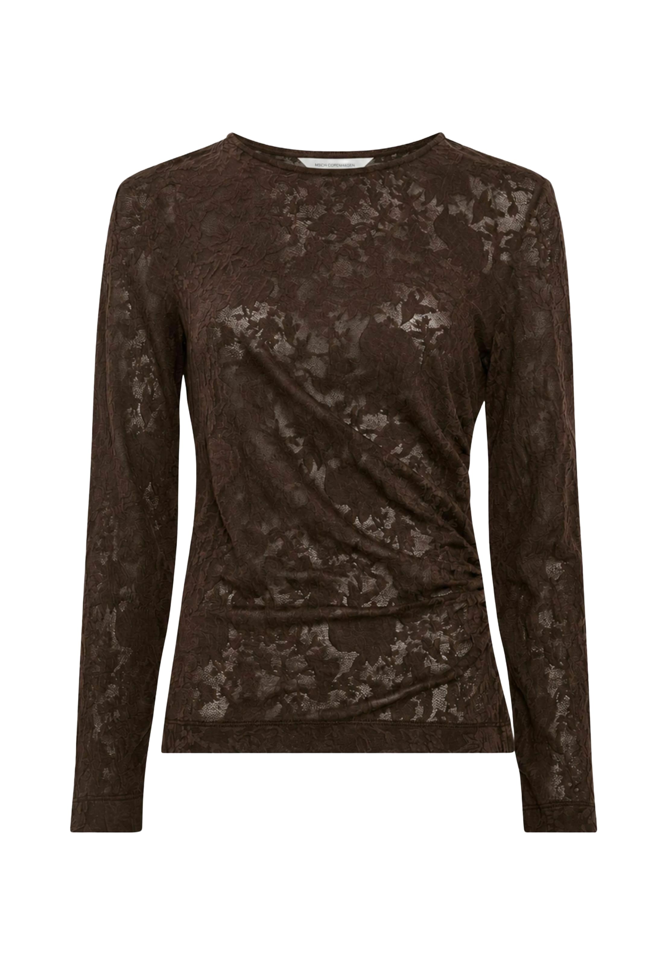 Tricou 'Brigetti' de la MSCH COPENHAGEN pe maro: față