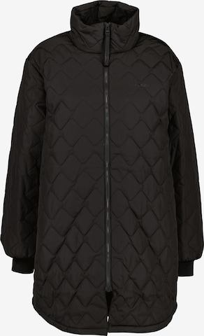 Didriksons Tussenjas 'GABBI' in Zwart: voorkant