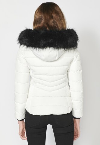 KOROSHI Winter jacket in White