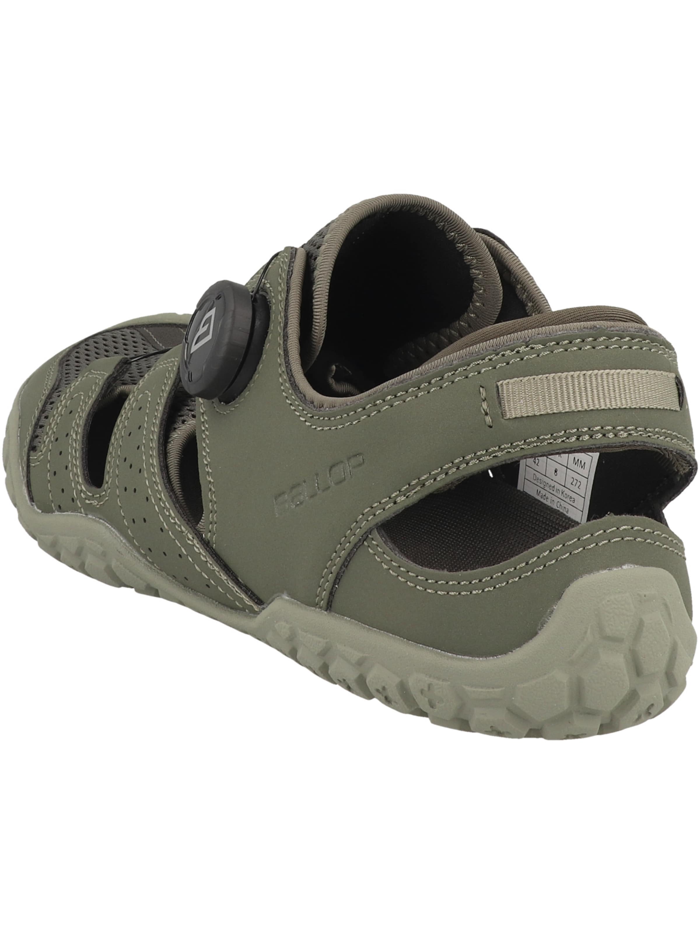 Slip on 'Fresco' Ballop en vert