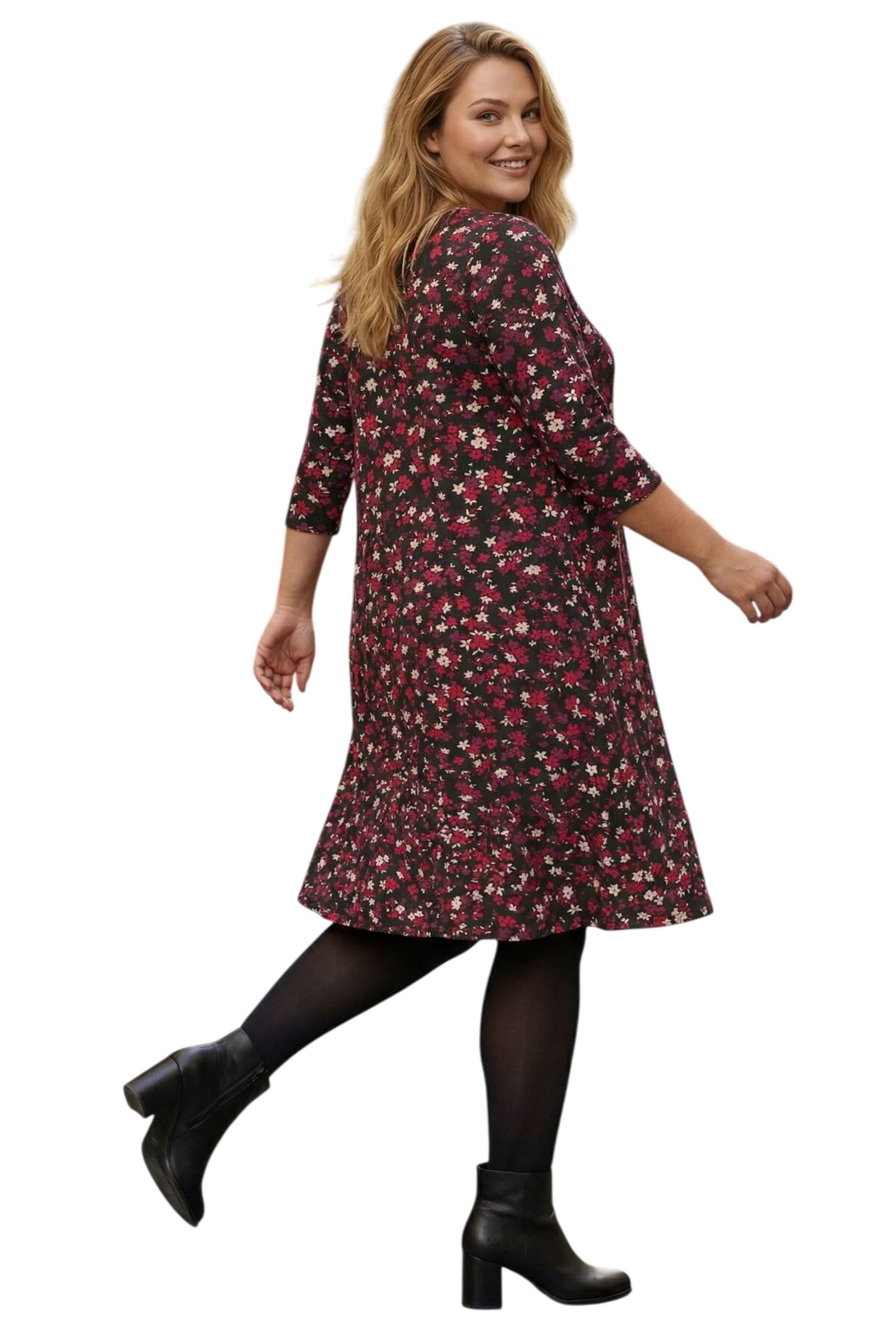 Stil Diva Dress in Red