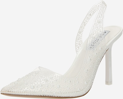 STEVE MADDEN Escarpins à bride arrière 'EVERCLEAR' en blanc, Vue avec produit