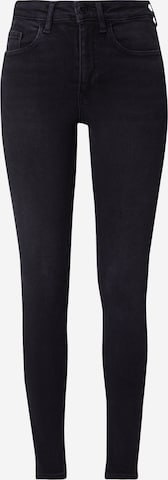 VILA Skinny Farkut 'VISarah' värissä musta: etupuoli