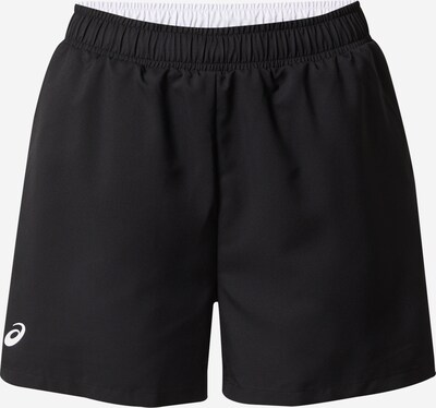 ASICS Sportshorts in schwarz / weiß, Produktansicht