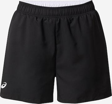 ASICS Regular Sportshorts in Schwarz: predná strana