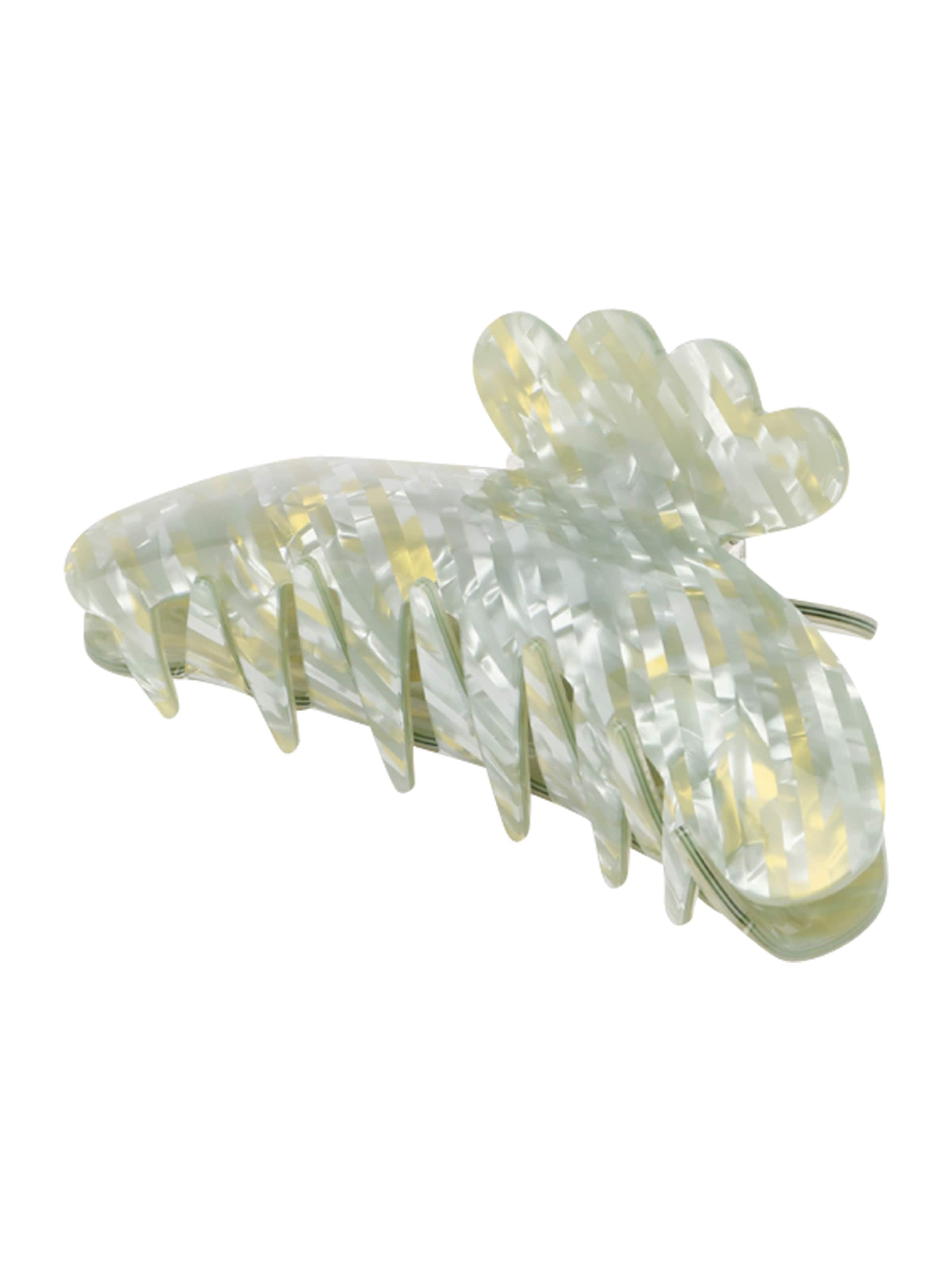 SUI AVA Haarschmuck  'Helle Vacanza' in Grün: Vorderseite