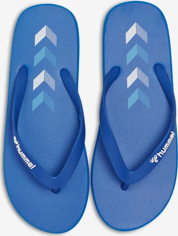 Hummel Teenslippers 'Chevron' in Blauw