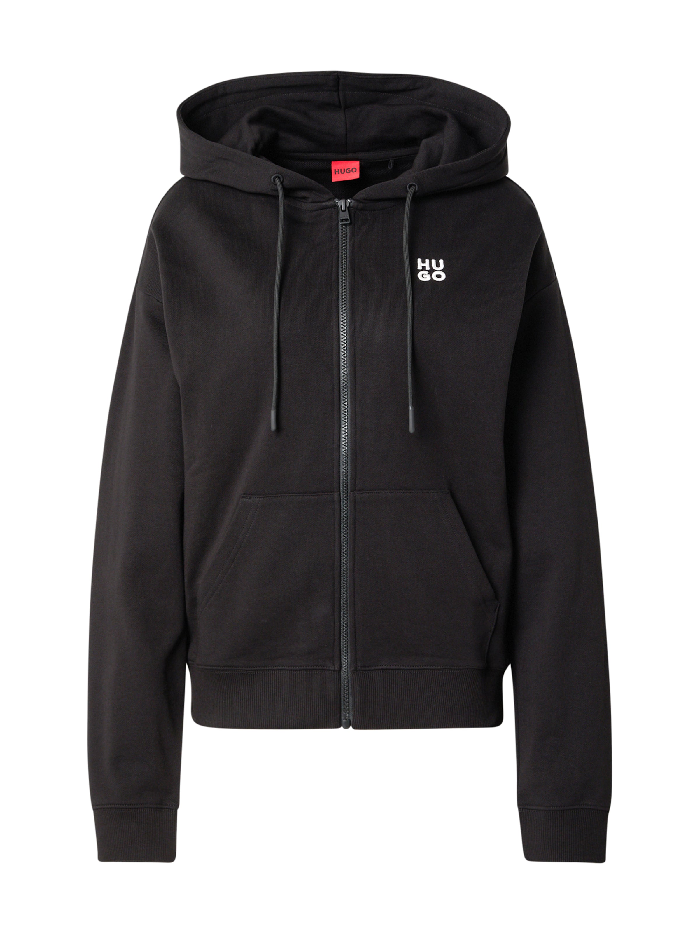 HUGO Tréning dzseki 'Dalfine' - fekete: elől