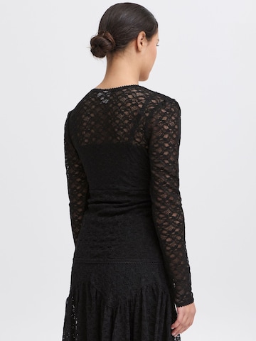 ICHI - Camisa ' IXLACEY ' em preto