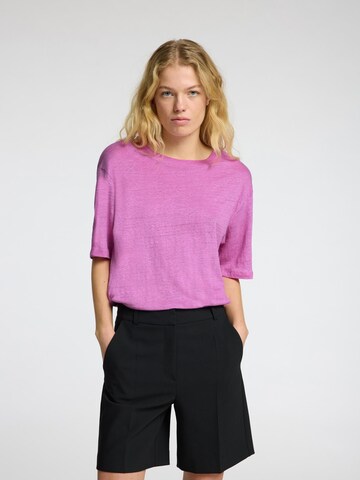 T-shirt oversize SELECTED en rose