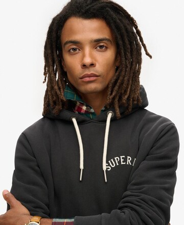 Superdry Sweatshirt 'Tattoo' in Schwarz