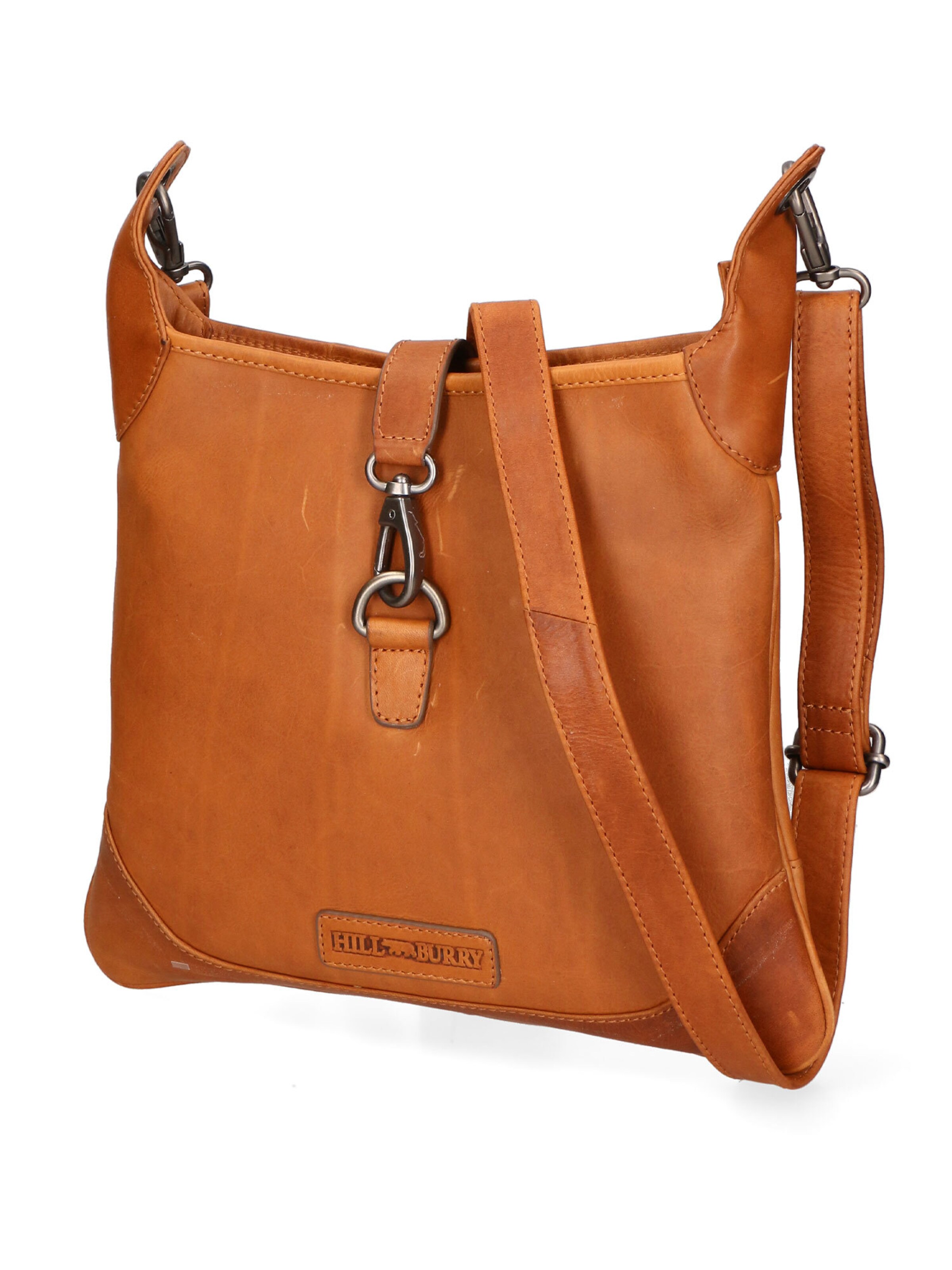 Borsa a tracolla di HILL BURRY in marrone: frontale