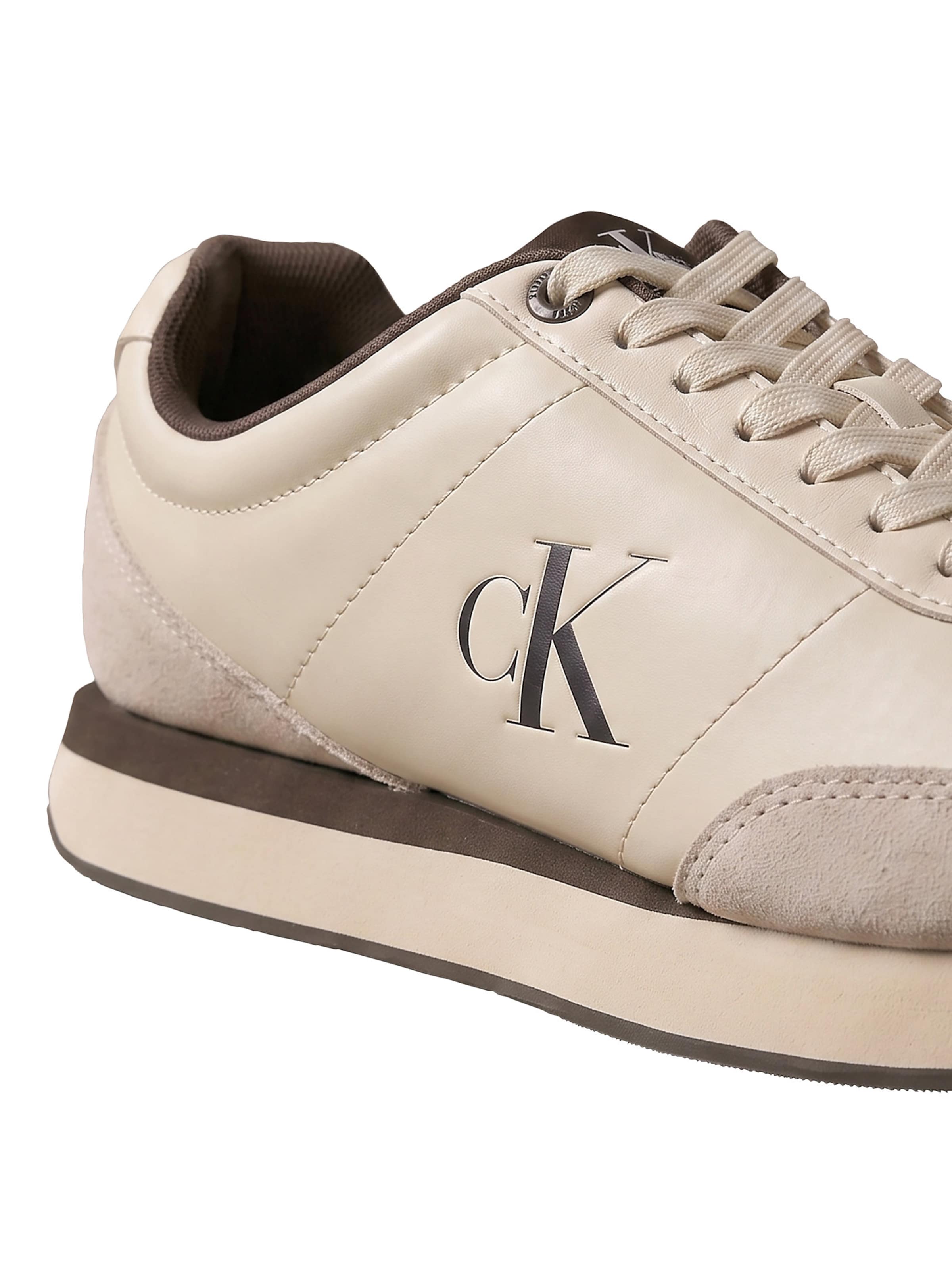 Calvin Klein Regular Sneaker in Beige