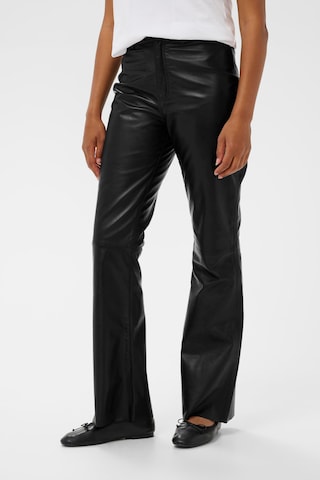 évasé Pantalon 'KAcarrie' Kaffe en noir : devant