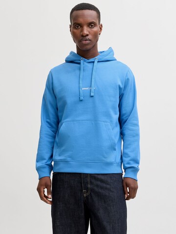JACK & JONES Sweatshirt 'JORNorrebro' in Blauw: voorkant